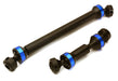 Dual Joint Telescopic Center Drive Shafts for Traxxas 1/10 E-Revo(-2017), Summit