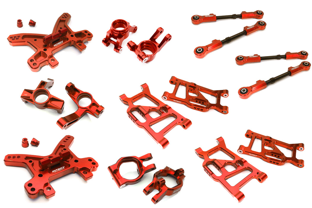 Red Billet Machined Upgrade Conversion Kit for Losi 1/5 Desert Buggy XL-E 1.0