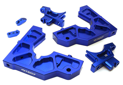 Blue Billet Machined Rear Bulkhead Upgrade for Losi 1/5 Scale Desert Buggy XL-E