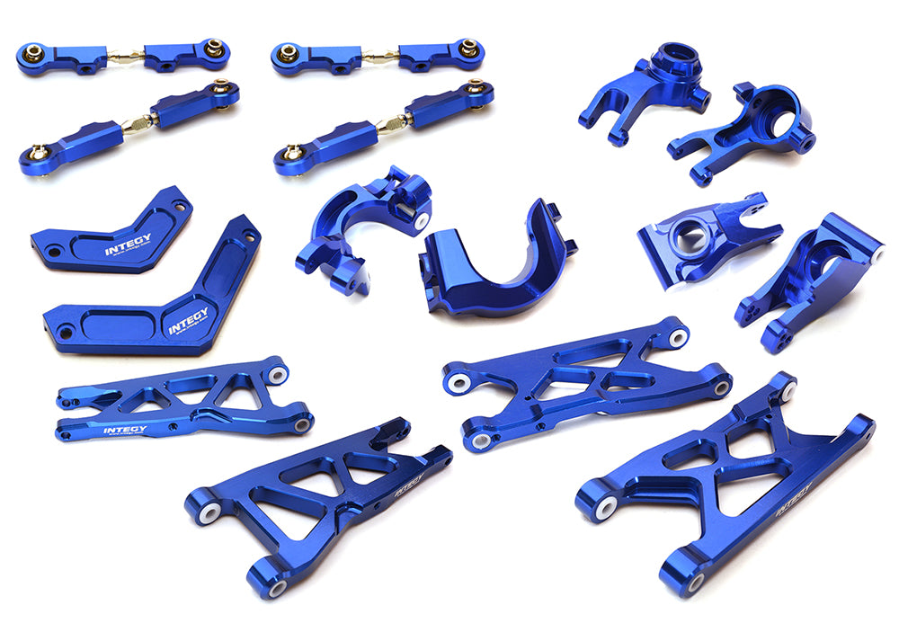 Blue Billet Machined Suspension Upgrade Kit for Arrma 1/10 Granite 4X4 3S BLX