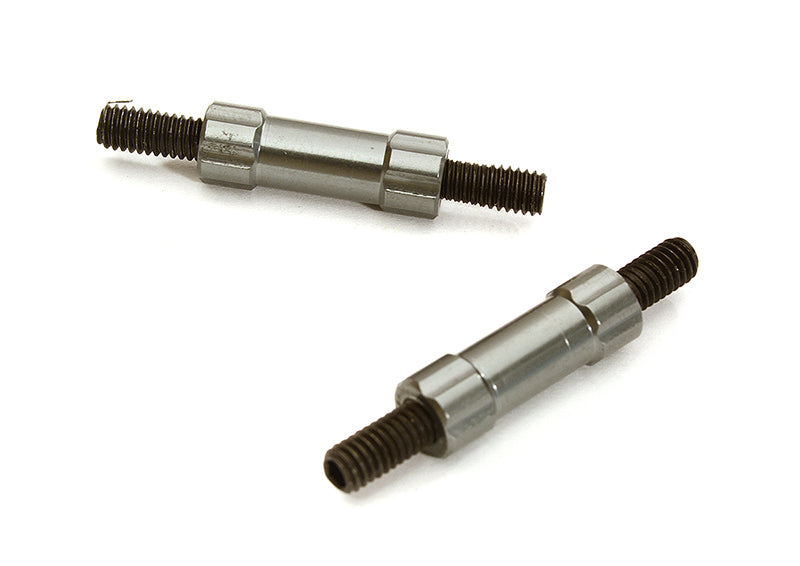 Billet Machined 20mm Aluminum Linkages (2) M4 Threaded for 1/10 Scale Crawler