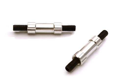 Billet Machined 20mm Aluminum Linkages (2) M4 Threaded for 1/10 Scale Crawler