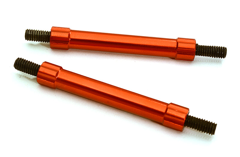 Billet Machined 45mm Aluminum Linkages (2) M4 Threaded for 1/10 Scale Crawler