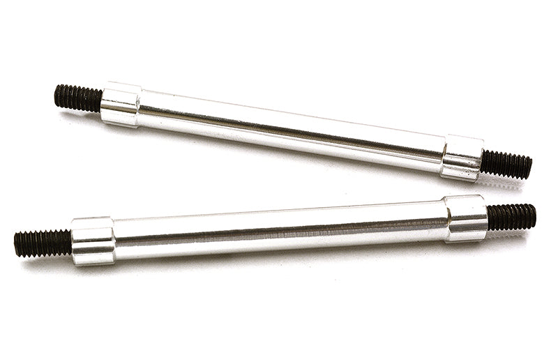 Billet Machined 55mm Aluminum Linkages (2) M4 Threaded for 1/10 Scale Crawler