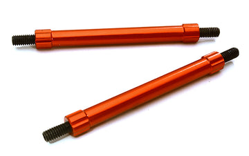 Billet Machined 65mm Aluminum Linkages (2) M4 Threaded for 1/10 Scale Crawler