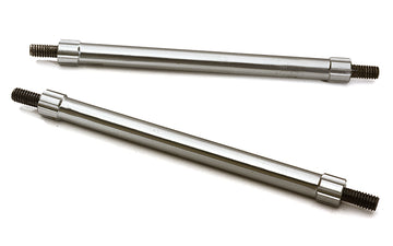 Billet Machined 80mm Aluminum Linkages (2) M4 Threaded for 1/10 Scale Crawler