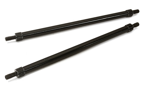 Billet Machined 125mm Aluminum Linkages (2) M4 Threaded for 1/10 Scale Crawler