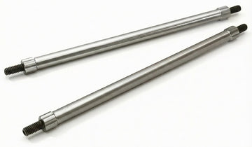 Billet Machined 130mm Aluminum Linkages (2) M4 Threaded for 1/10 Scale Crawler
