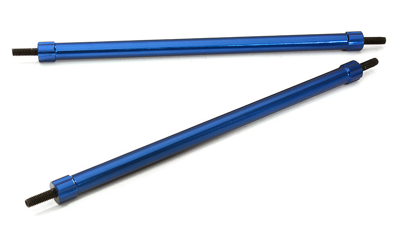 Billet Machined 125mm Aluminum Linkages (2) M3 Threaded for 1/10 Scale Crawler