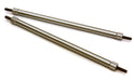 Billet Machined 125mm Aluminum Linkages (2) M3 Threaded for 1/10 Scale Crawler