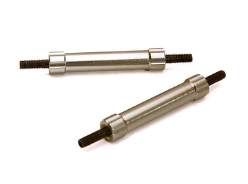 Billet Machined 45mm Aluminum Linkages (2) M3 Threaded for 1/10 Scale Crawler