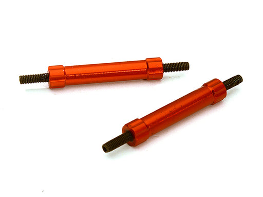 Billet Machined 45mm Aluminum Linkages (2) M3 Threaded for 1/10 Scale Crawler