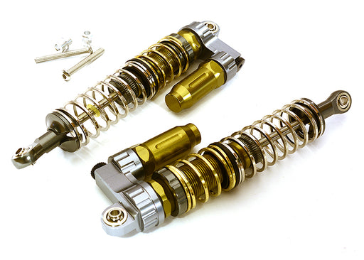 Piggyback Off-Road Shock for 1/10 Scale with 2 Stage Square Spring (L=110mm)