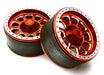 1.9 Size Billet Machined Alloy 10 Spoke Wheel(2)High Mass Type for Scale Crawler