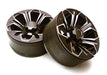 1.9 Size Billet Machined Alloy 6 Spoke Wheel(2) High Mass Type for Scale Crawler