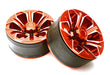 1.9 Size Billet Machined Alloy 6 Spoke Wheel(2) High Mass Type for Scale Crawler