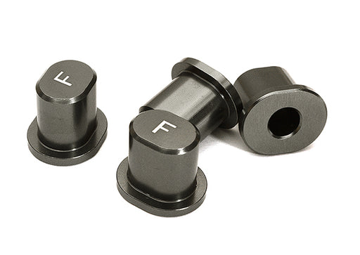 Machined Front Hinge Pin Brace Inserts for Losi 1/5 Desert Buggy XL-E & 2.0