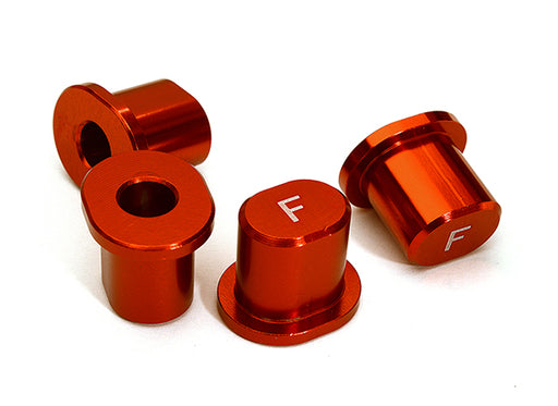 Machined Front Hinge Pin Brace Inserts for Losi 1/5 Desert Buggy XL-E & 2.0