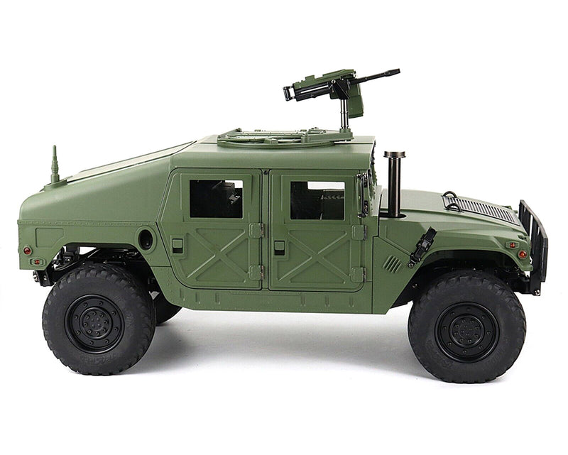 HG-P408 1/10 4X4 RC Military H1 ARTR w/2.4GHz Remote, Sound & Light Upgrades