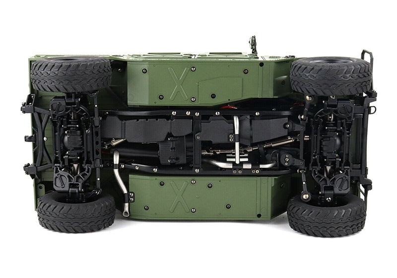 HG-P408 1/10 4X4 RC Military H1 ARTR w/2.4GHz Remote, Sound & Light Upgrades