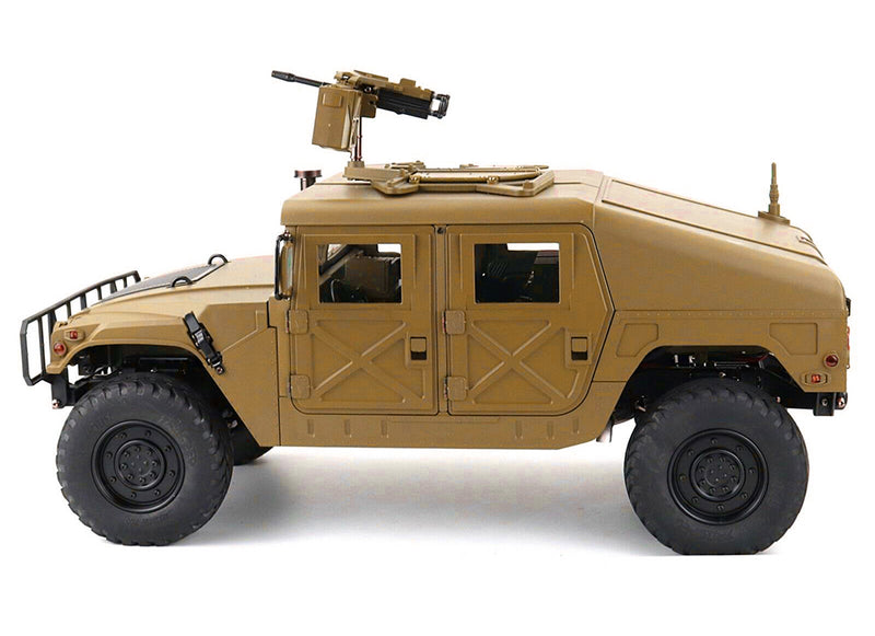 HG-P408 1/10 4X4 RC Military H1 ARTR w/2.4GHz Remote, Sound & Light Upgrades
