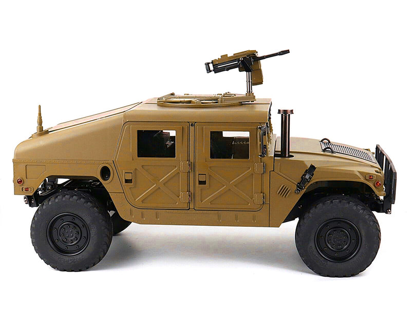 HG-P408 1/10 4X4 RC Military H1 ARTR w/2.4GHz Remote, Sound & Light Upgrades