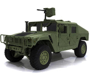 HG-P408 1/10 4X4 RC Military H1 ARTR w/ Partial Electronics & Servos