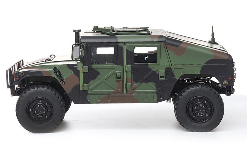 HG-P408 1/10 4X4 RC Military H1 ARTR w/2.4GHz Remote, Sound & Light Upgrades