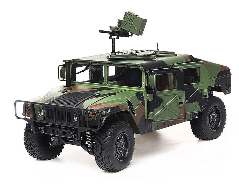 HG-P408 1/10 4X4 RC Military H1 ARTR w/2.4GHz Remote, Sound & Light Upgrades