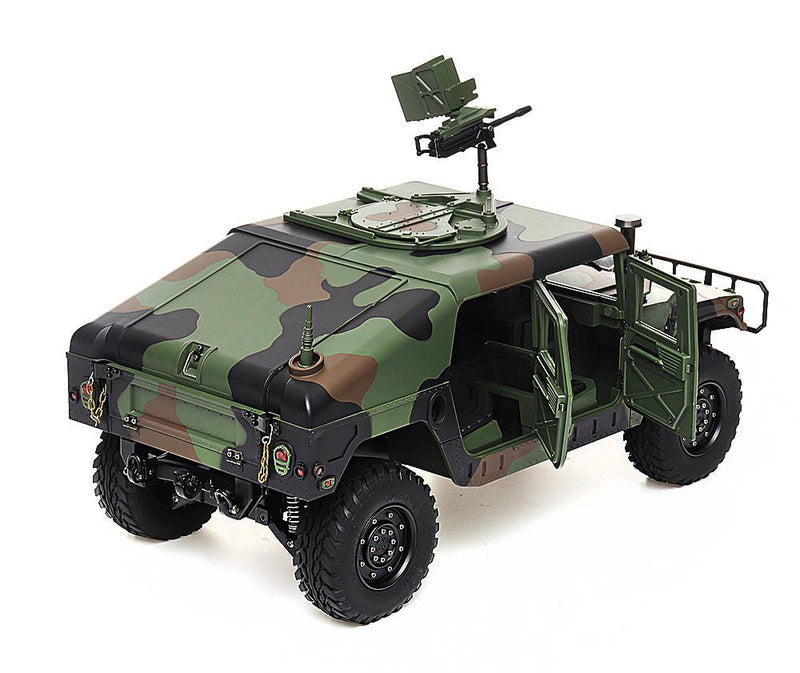 HG-P408 1/10 4X4 RC Military H1 ARTR w/2.4GHz Remote, Sound & Light Upgrades
