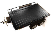Machined Alloy Flatbed Dual Axle Car Trailer Kit for 1/10 Scale RC 515x316x120mm