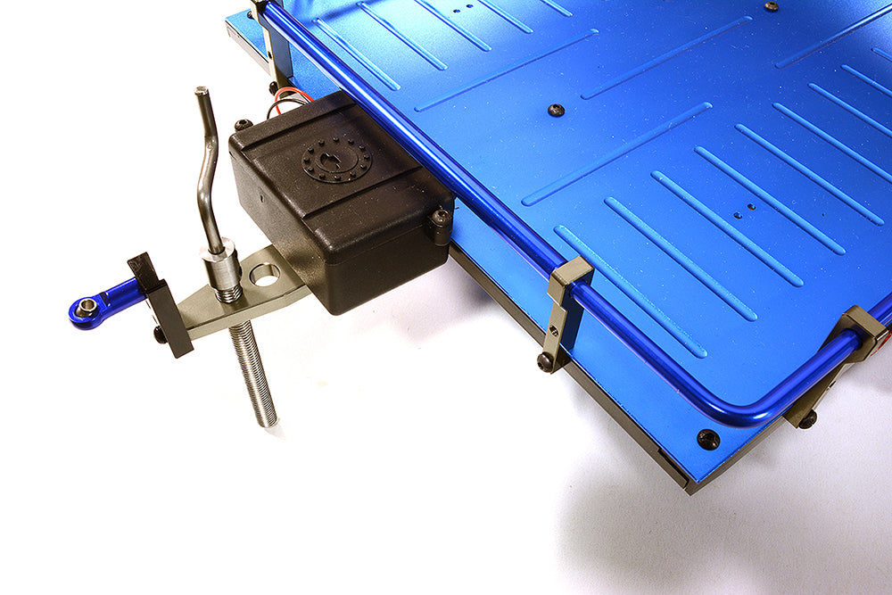 Machined Alloy Flatbed Dual Axle Car Trailer Kit for 1/10 Scale RC 515x316x120mm