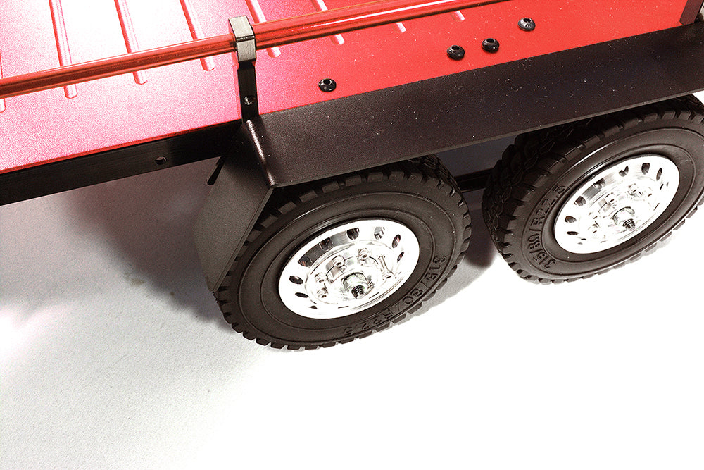 Machined Alloy Flatbed Dual Axle Car Trailer Kit for 1/10 Scale RC 515x316x120mm