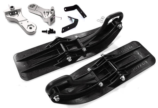 Front Sled Ski Attachment Set for Arrma 1/10 Granite Voltage 2WD Mega Truck