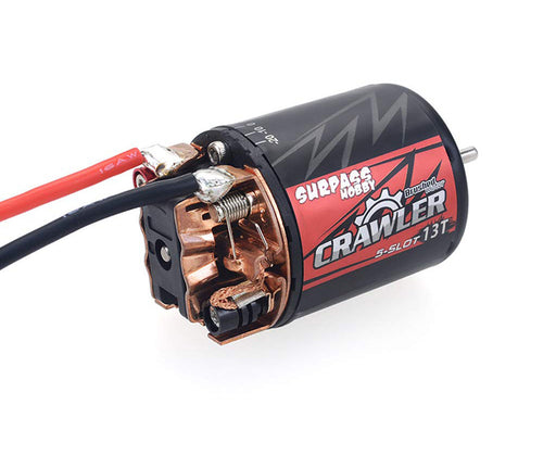 Crawler 5-Slot Stator 13 Turn 540 Size Brush Motor by Surpass Hobby