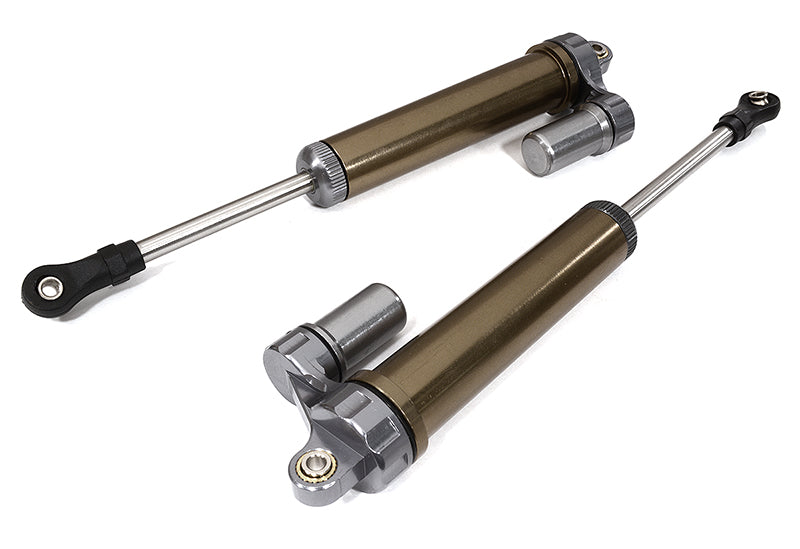 Alloy Piggyback Rear Shock (2) for Traxxas 1/7 Unlimited Desert Racer (L=160mm)