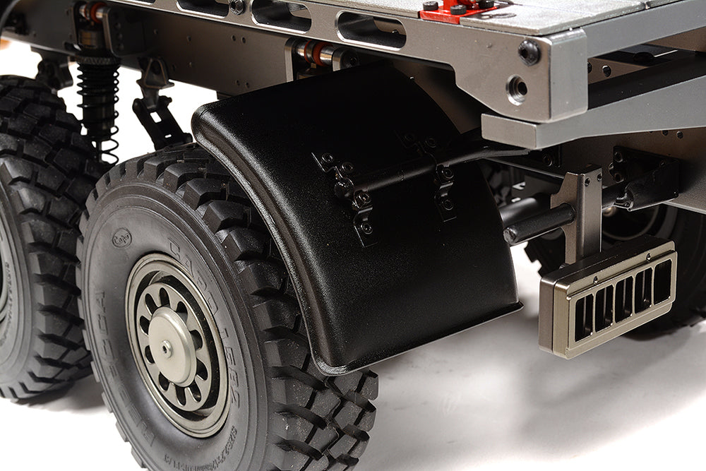 Machined Alloy Flatbed Dual Axle Car Trailer Kit for 1/10 Scale RC 720x270x190mm