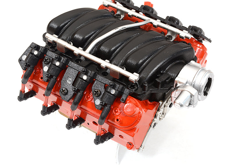 Motor Cooling Fan w/ Realistic V8 Engine Cover for 540 Size Motor (36mm O.D.)