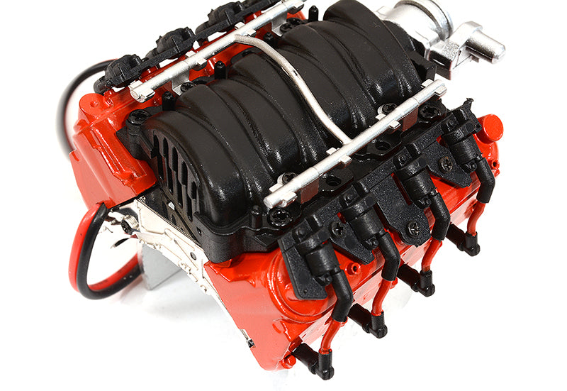 Motor Cooling Fan w/ Realistic V8 Engine Cover for 540 Size Motor (36mm O.D.)