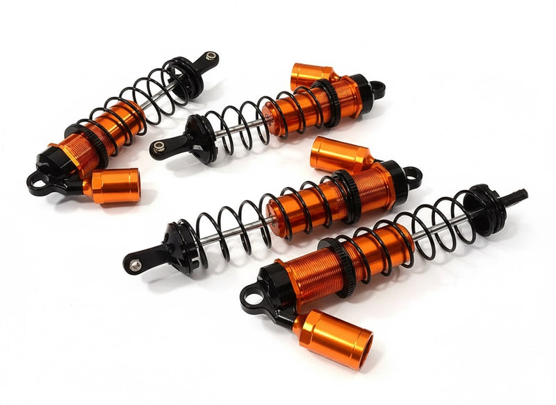 Machined Piggyback Shock Set for Arrma 1/8 Kraton 6S BLX ARA330621 ARA330622 | Notorious 6S BLX | Outcast 6S BLX | Fireteam 6S 4X4 BLX