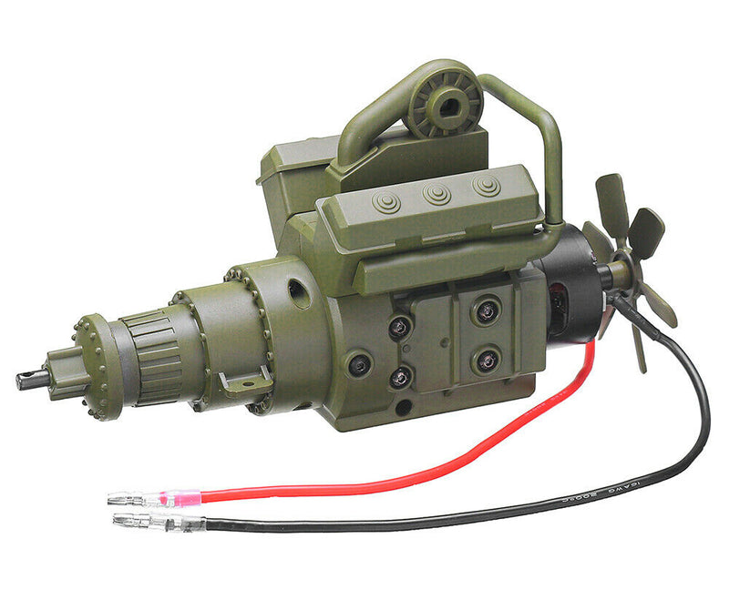 Transmission Gear Box Assembly 8ASS-P0003 Green for HG-P801 1/12 8X8 RC Truck