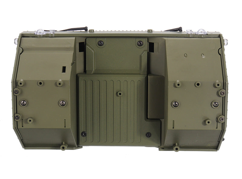 Front Truck Head Assembly 8ASS-P0006 Green for HG-P801 1/12 8X8 RC Truck