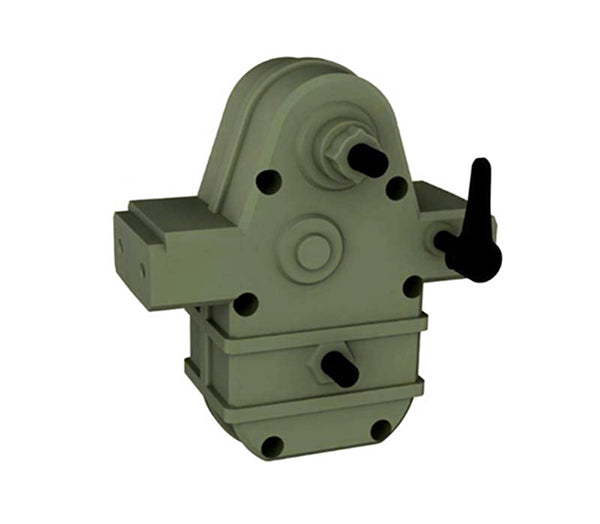 Transmission Gearbox Assembly 8ASS-P0021 Green for HG-P801 1/12 8X8 RC Truck