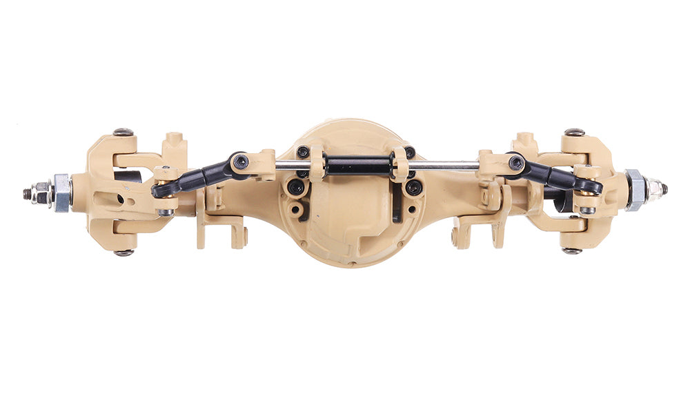 Front Axle Assembly 8ASS-P0020 Yellow for HG-P801 1/12 8X8 RC Military Truck