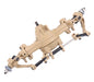 Front Axle Assembly 8ASS-P0020 Yellow for HG-P801 1/12 8X8 RC Military Truck