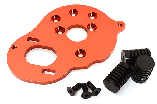 Billet Machined Motor Plate w/ Heatsinks for Element RC 1/10 Enduro Sendero