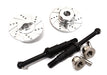 Billet Machined Rear Drive Shaft w/Disc Brake (2) for Tamiya T3-01 Dancing Rider