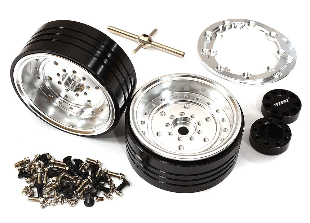 Billet Machined Alloy Beadlock Wheels for Element RC 1/10 Scale Enduro Sendero