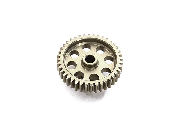 Billet Machined 48 Pitch Pinion Gear 40T, 3.17mm Bore/Shaft for Brushless R/C