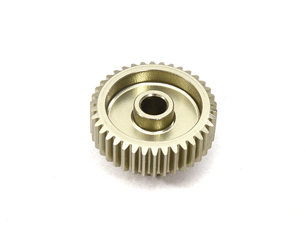 Billet Machined 64 Pitch Pinion Gear 38T, 3.17mm Bore/Shaft for Brushless R/C